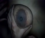 Grassona si masturba
